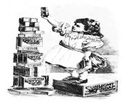 adult vintage ad soap girl