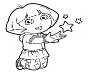 dora stars happy