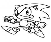 sonic is running