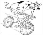 scooby riding a bike 68cc