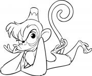 abu monkey aladin disney coloring page3f65