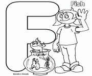 brendas friend is fish alphabet s free015a