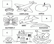 matching alphabet s printable930e