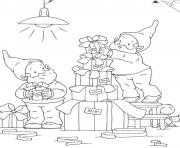 printable s christmas elves preparing some presents5fa7