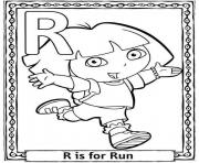 run free alphabet s dora869a