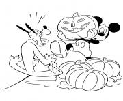 mickey and pluto printable disney halloween  for kids104c