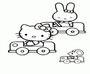 racing cars hello kitty  free61a2