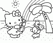 kids hello kitty s at the beach4060