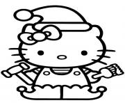 hello kitty christmas elf s55fd