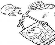 spongebob catching jellyfish s4c7c