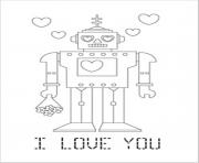 robo i love you valentine e985