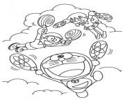 doraemon flies with fan 1d86