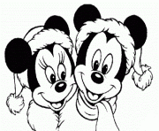 minnie and mickey in winter disney 7f93