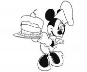 minnie is a baker disney d824