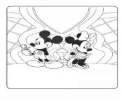 mickey and minnie in love disney de3f