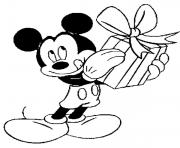 mickey got a present disney 132a