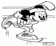 mickey plays hockey disney 4e45