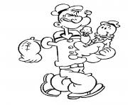 popeye having ice cream 3c1b