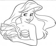 ariel holding huge shell disney princess s4ebb