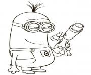 Minion Despicable Me Coloring Pages