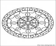 simple free mandalas 25