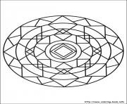 simple free mandalas 12