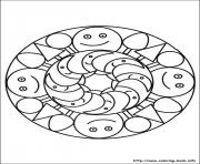 simple free mandalas 17