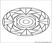 simple free mandalas 24