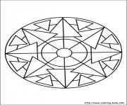 simple free mandalas 26