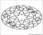 simple free mandalas 21