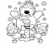 winter s north pole printable977d