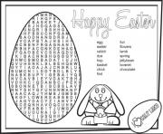 Easter eggs printablegames