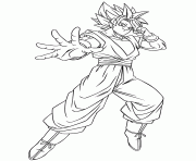 dragon ball gt goku ssj coloring page