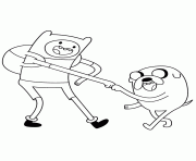 adventure time cartoon finn and jake fist bump