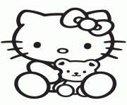 hello kitty and teddy the teddy