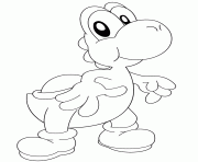 cute cartoon yoshi for kids