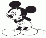 shy mickey mouse blushing disney