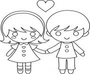 kids couple valentine 6277