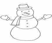 kids snowman sc099