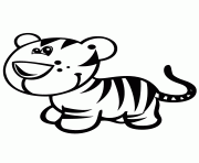 baby tiger cub for kindergarten kids