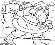 coloring pages for kids xmas santa printable5b05