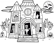 halloween house kids s printable for preschoolers23bc