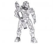 Halo Printable Coloring Pages