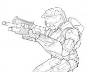 Printable Halo Coloring Pages