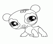 littlest pet shop cute panda