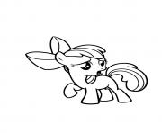 A Apple Bloom my little pony