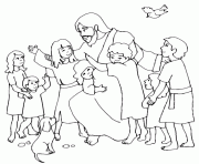 jesus christ with children