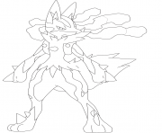 mega pokemon lucario