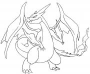 mega pokemon y evolved pokemon charizard