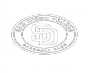 san diego padres logo mlb baseball sport